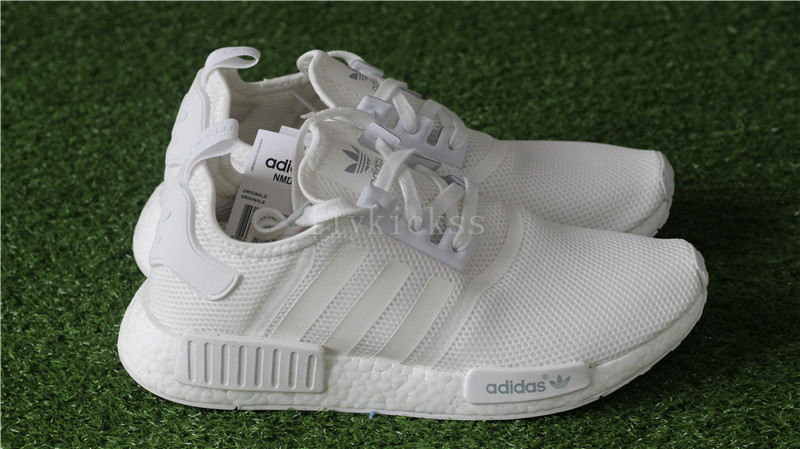 Real Boost Adidas NMD Mesh Triple White